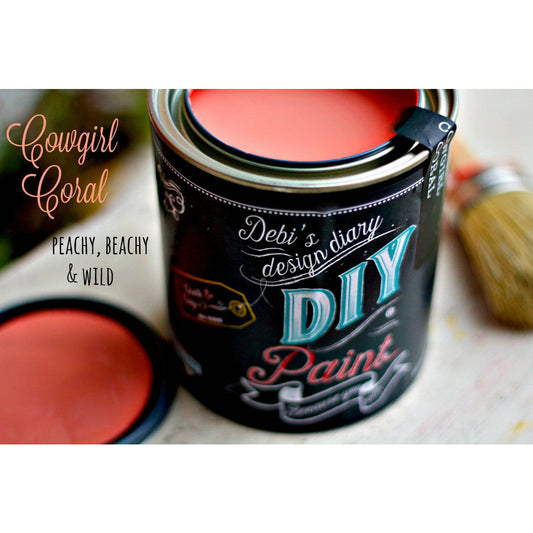 Cowgirl Coral DIY Paint